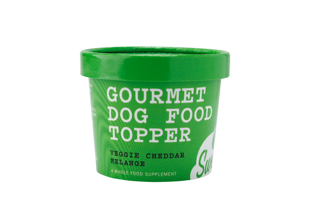 8/8oz Frozen Swell Gourmet food topper: Veggie Cheddar Melange - Health/First Aid